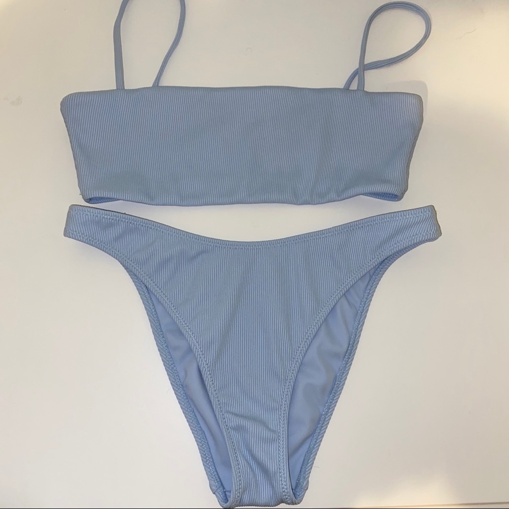 Baby Blue Bikini